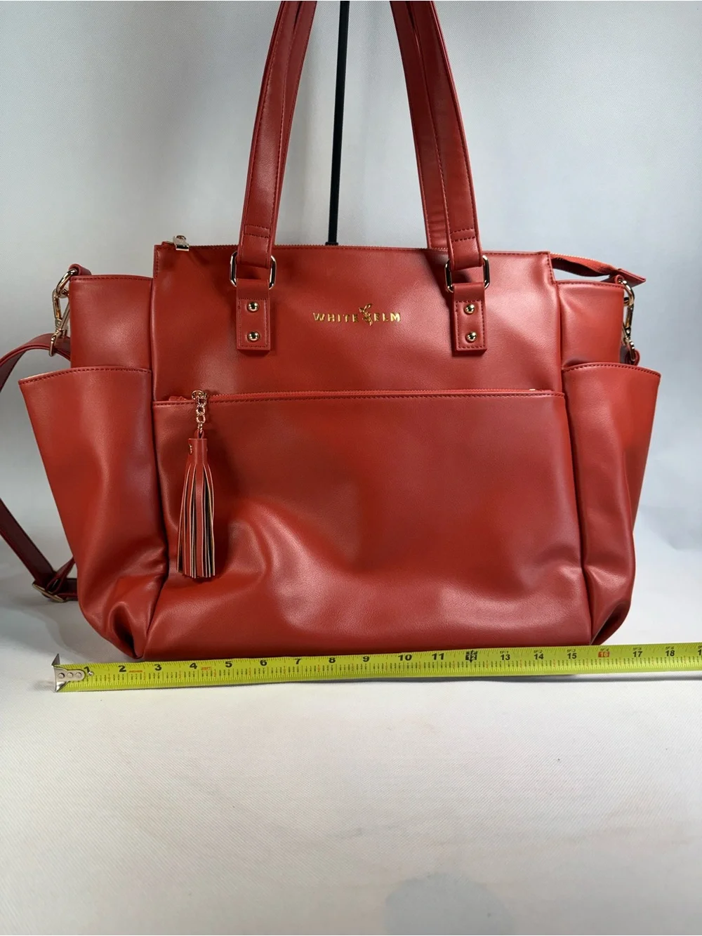 White Elm Gemini Convertible Work Travel Tote Diaper Bag Backpack -retired color